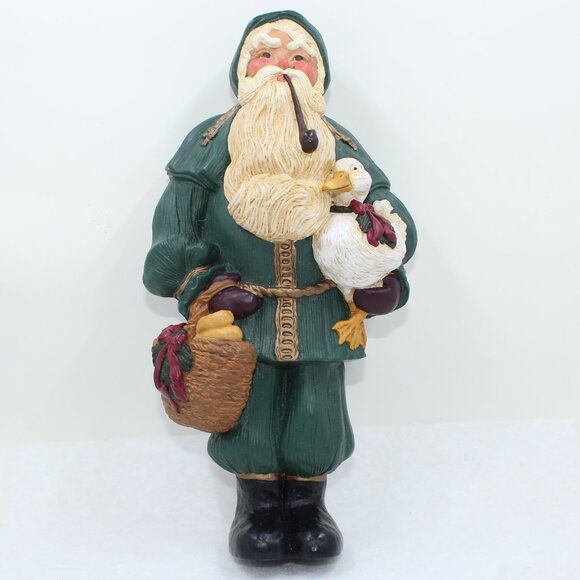 1996 The Lenox Country Santas Signed Linda M Horn Figure - Picture 2 of 12